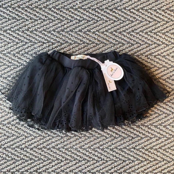 Little kids black tool skirt - Picture 1 of 2